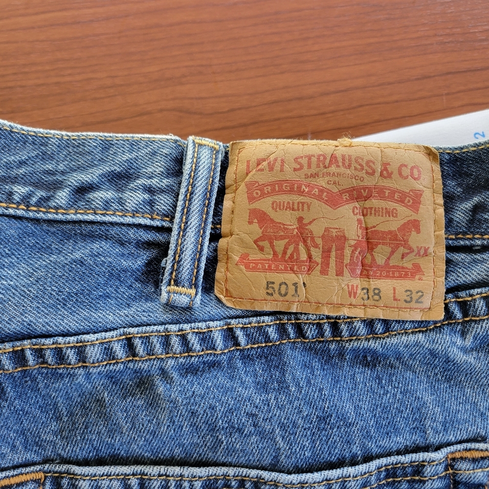 Levi 501 jeans w 38 l 32